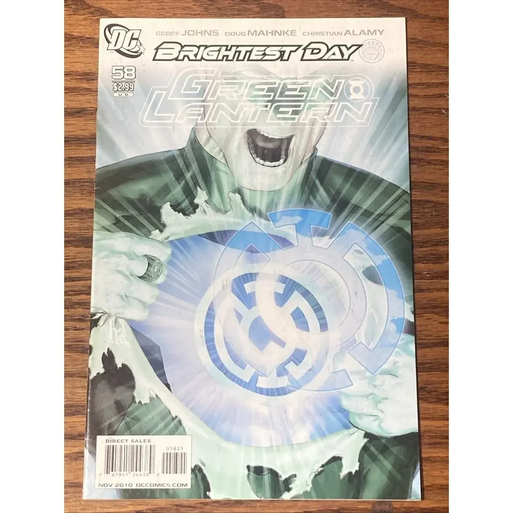Green Lantern #58 Variant Cover Brightest Day DC Geoff Johns